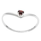 April Birthstone Sterling Silver or Goldfill Genuine Swarovski Crystal Ring