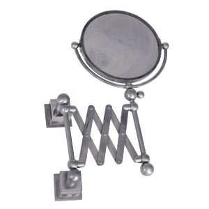 Watermark 96-0.9 Velvet Nickel Bathroom Accessories Extended Shaving Mirror Watermark 96-0.9 Velvet Nickel Bathroom Accessories Extended Shaving Mirror