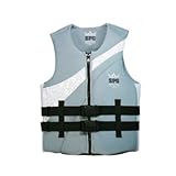 SPYDEGUY(XpC_[KC) COAST GUARD VEST LT.GREY~WHITE XL SLV-27136
