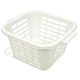 ADDIS SMALL LAUNDRY BASKET SQUARE LINEN 510597