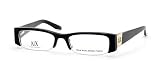 ARMANI EXCHANGE AX 203 Black 807 Optical Frame Eyeglasses 49-16-135