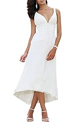 V-neck Cocktail High-Low-Hem Empire   Waistline Club Dress/Evening Dress/Prom Dress/Party Dress 