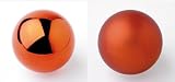 Pack of 6 Matte and Shiny Orange Shatterproof Christmas Ball Ornaments 2.75"