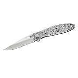 Herbertz-Couteau de Poche HERBERTZ 210611 - Lame Acier - Manche 11 cm Gravure Fantaisie