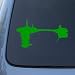 NEBULON-B MEDICAL FRIGATE - Star Wars - Vinyl Decal Sticker #A1406 | Vinyl Color: Gre...