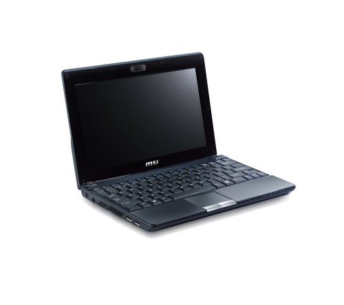 MSI U123-003US 10.2 Blue Netbook - 9.5 Hour Battery Life