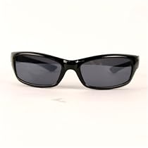 "Kenny Boy" Spring Hinged Plastic Frame Sport Sunglass