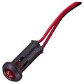 Flashing Red 12 V LED with 1.5 m Lead