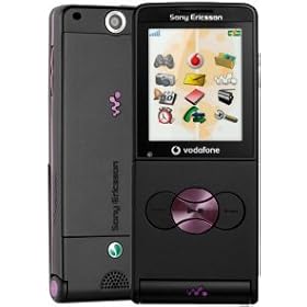 Sony Ericsson W350i Hypnotic Black On Vodafone PAYG Mobile Phone