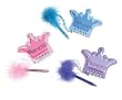 Princess Crown Notepad with Feather Pen