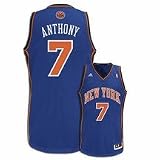 NBA New York Knicks Carmelo Anthony Road Swingman Jersey
