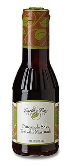 Earth & Vine Pineapple Sake Teriyaki Marinade