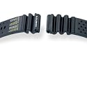 HIRSCH Pro Diver M, Kautschuk, 50 schwarz, 22 mm, Stahlschließe