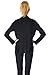 82 Days Women’s Casual Lightweight Long Sleeve Open Front Cardigan Made In USA Large Black