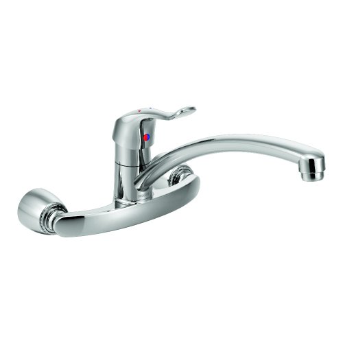 Moen 8714 Commercial M Bition Wall Mount Kitchen Faucet 1 5 gpm Chrome