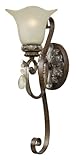 World Imports 4761-60 Catania Wall Sconce, Oxide Bronze Silver
