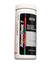 From Amazon.com. Click for details:
 AquaCkeck 551236 7-Way 100 Count Pool Water Test Strips AquaCkeck 551236 7-Way 100 Count Pool Water Test Strips