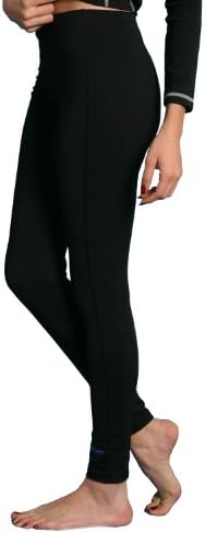 Women Swim Tights Full Legs Length UV Protective Clothing Black