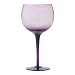 Midnight Balloon Glasses Set of 6- Amethyst