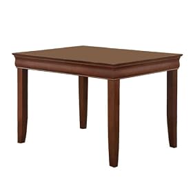 Walkler Edison 48-Inch Solid Wood Fancy Dining Table, Brown by Walkler Edison