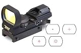 BSA Panoramic Multi-Reticle Sight, 4 Reticles, Weaver Mount