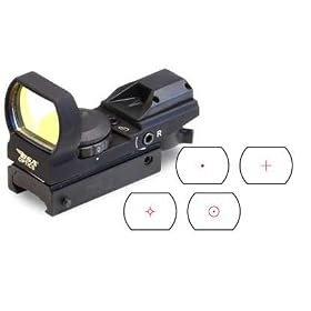 BSA Panoramic Multi-Reticle Sight, 4 Reticles, Weaver Mount by BSA
