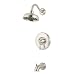 Price Pfister 808M0BK Marielle Single-Handle Tub and Shower Faucet, Brushed Nickel