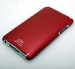 Cozip Brand Rubberized Polycarbonate Snap on Slim fit Case Cover for Apple iPod Touch 2G 2nd Generation - Red