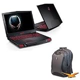 Buy Notebook for Game gaming laptop Alienware Alienware M17x R3 Laptop PC WiDi Intel Core i7 Stealth Black With MEAWBP2 Case Personal Computers gaming laptop