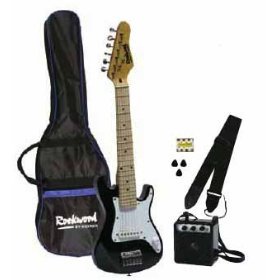 Hohner Rockwood HEG250 Children's Electric Guitar Starter Package - Red by Hohner