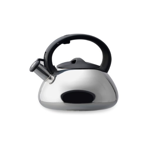 "Kamenstein 3-Quart Stainless Steel Whistle Tea Kettle, Mirror Polish" "Kamenstein 3-Quart Stainless Steel Whistle Tea Kettle, Mirror Polish"