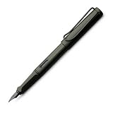 Lamy Safari Fountain Pen Matt Charcoal Finish, Fine Nib