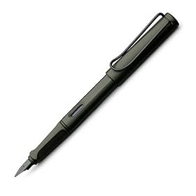 Lamy Safari Fountain Pen Matt Black / Charcoal Medium Nib