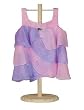 Sarah's Silks Petal Top - Pink / Lavender
