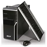 acer AspireM5620 ASM5620-844040P ASM5620 デスクトップPC Intel Core2 E8400 3.0GHz 6MB L2キャッシュ 4GB 500GB DVDスーパーマルチ ブラック
