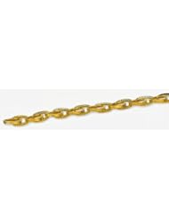 7mm 14k Fancy Hollow Bracelet 7"