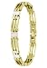 Jewelry : Yellow Goldplated and Mother of Pearl Accents Bracelet