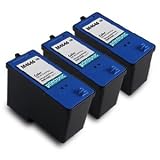 Dell M4646 Compatible Remanufactured Series 5 Combo Pack - 3 High Capacity Color Ink Cartridges