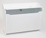 Lipper International 588W Child's Toy Box with Bead Board Detail on Front, White