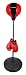 Ultrasport Punchingball / Boxstand für Wasser- oder Sandfüllung, höhenverstellbar von 90-130cm inkl. Boxhandschuhe für Kinder