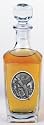 Harvard Crimson Glass Decanter (Spirit Holder) 26 oz - NCAA College Athletics