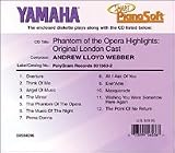 Smart Pianosoft 3.5 Diskette Phantom of the Opera Highlights: Original London Cast Andrew Lloyd Webber