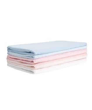cotton jersey fitted sheets - 2pk - travel cot