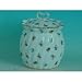 Kitchen & Housewares : ROSE BUD JAR - PORCELAIN ROSE BUD JAR