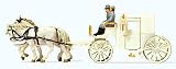 Preiser 30495 Horse Drawn Wedding Coach (Closed)