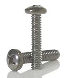 Stainless Steel 316 Pan Head Phillips Machine Screw 6-32