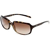 Ray-Ban RB4131 Sunglasses,Tortoise Frame/Brown Gradient Lens,59 mm