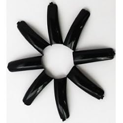 Black tip 50 pcs/bag, (size 1)