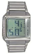 Diesel Digital Gun Metal Bracelet Mens Watch - DZ7084