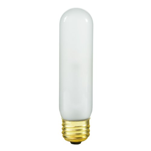 60 Watt - T10 - Frosted - 120 Volt - Medium Base - Tubular Light Bulb - Satco S3899